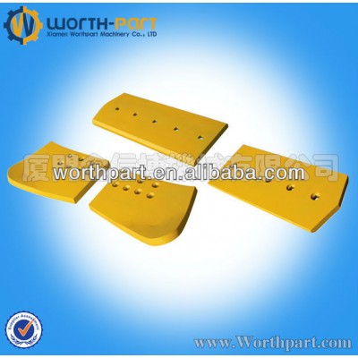 D8R construction equipment spare parts bucket blades bulldozer double bevel cutting edge